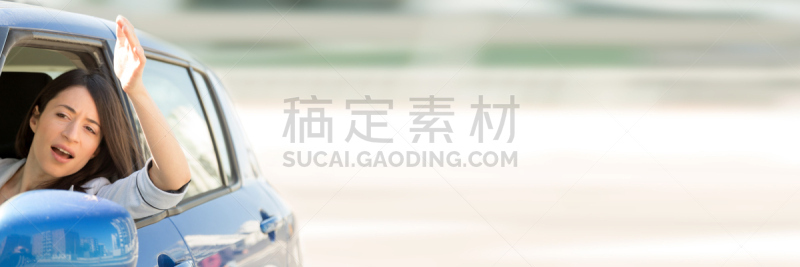 女人,悲哀,汽车,路怒,生气,水平画幅,暴力,全景,人体,手