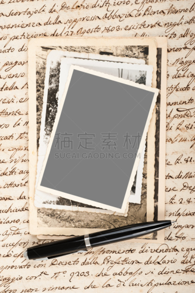古老的,绘画艺术品,垂直画幅,留白,边框,风化的,图像,文档,模板,切断