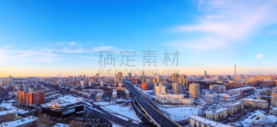 天空,全景,城市,前面,伦敦城,叶卡捷林堡,乌拉尔山脉,在下面,水平画幅,高视角