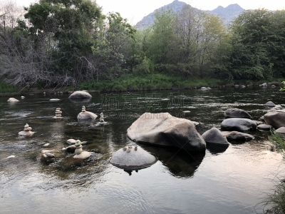 加利福尼亚,河流,风景,肯威尔,环境,草,春天,凯恩斯,瀑布,岩石