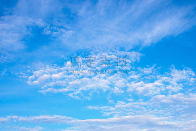 天空,云景,自然,蓝色,抽象,背景,美,留白,风,气候