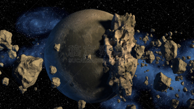 小行星,三维图形,柯伊伯带,陨石,太阳系,彗星,毛石,流星,轨道运行,腰带