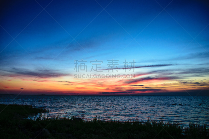 渡轮,海洋,黎明,色彩鲜艳,看风景,黄昏,客轮,湖,夏天,户外