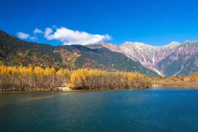 季节,秋天,水,天空,美,公园,里山,水平画幅,长野县,无人