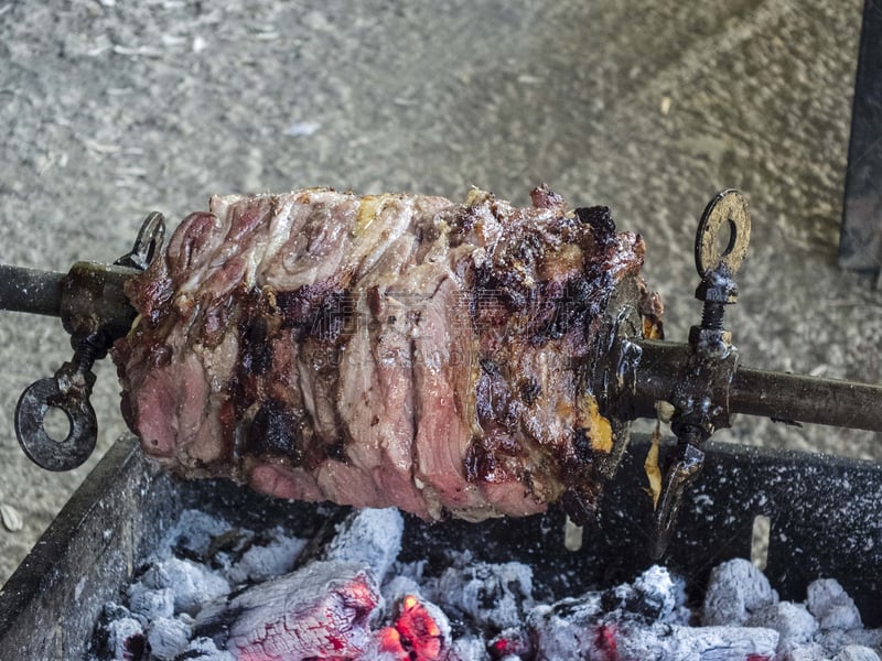 土耳其,烤肉架,肉,烤肉串,格子烤肉,传统,热,自然界的状态,食品,一个人