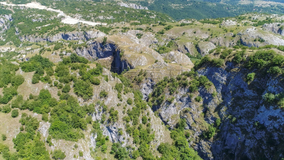 山,航拍视角,峡谷,黑山,前南斯拉夫,自然荒野区,极端地形,水,美,水平画幅