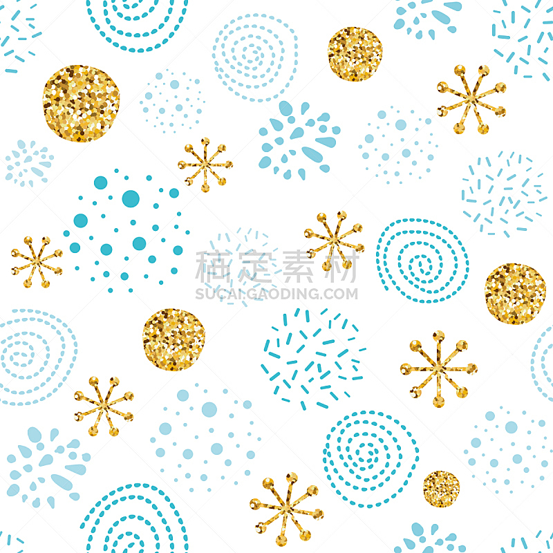雪,壁纸,四方连续纹样,圆形,冬天,雪花,矢量,蓝色,抽象