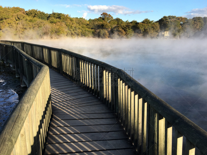 罗托鲁阿,新西兰,热,公园,池塘,海洋热液喷口,地热保护区,thermal park,mud pot,温泉池