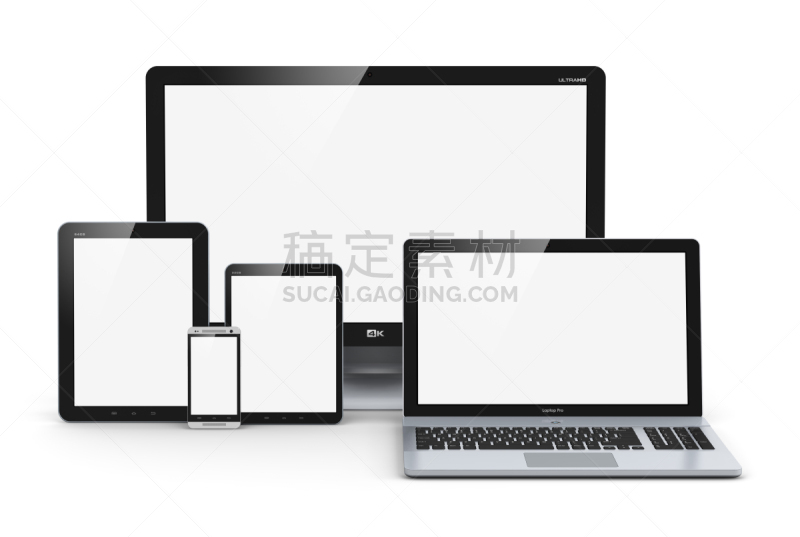 极简构图,计算机,空白的,留白,笔记本电脑,水平画幅,无人,便携式信息设备,白色背景,背景分离