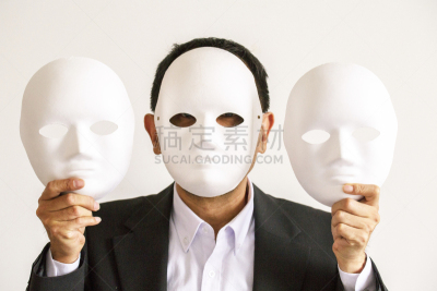 面具,男人,拿着,衣服,锅嫌壶黑,两面派,人造的,不诚实,变色龙,行政人员