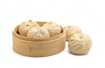 白色背景,中式小笼包,分离着色,白色,有机食品,生食,背景分离,清新,饮食,食品