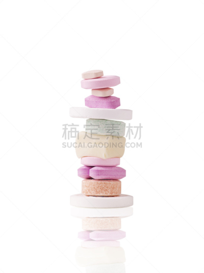 药丸,溃疡,抗酸剂,消化不良,垂直画幅,美,白色背景,维生素,健康保健,柔和色