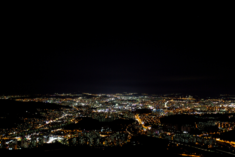 夜晚,城市,大田,韩国,水平画幅,无人,朝鲜半岛,看风景,摄影预览效果