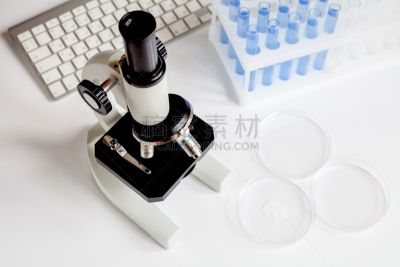显微镜,实验室,试管,生物科技,水平画幅,无人,正上方视角,科学实验,科学,液体