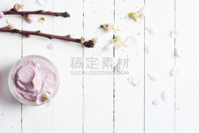 润肤露,桃树,留白,水平画幅,无人,发胶,spa美容,乡村风格,化妆用品,明亮