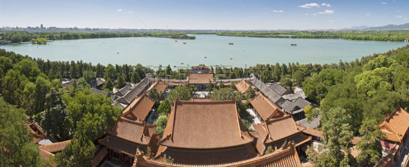 都市风景,颐和园,西班牙王后索菲亚,万寿山,昆明湖,清朝,宁静,建筑结构,建筑