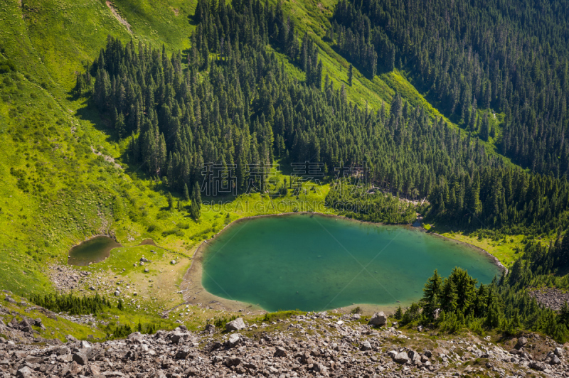 山,美国,华盛顿州,索克河,北小瀑布国家公园,卡斯基德山脉,天空,水平画幅,雪,无人