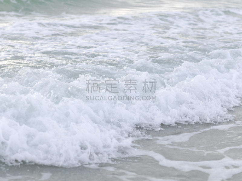 海滩,波浪,定格动画,中景,海湾沿海,美国,水平画幅,无人,尖利,户外