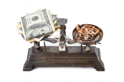 秤,黄金,天秤座,美国百元钞票,水平画幅,符号,健康,白色,商业金融和工业,比较
