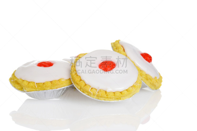 传统,特写,蛋塔,白克威,水平画幅,樱桃,无人,蛋糕,烘焙糕点,膳食