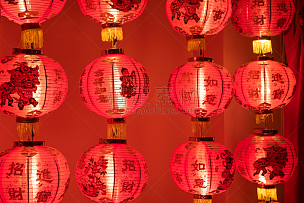 灯笼,春节,纸灯笼,上海,美,新的,艺术,水平画幅,新加坡,夜晚