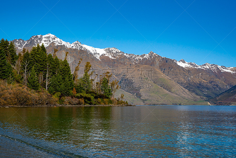 雪山,湖,河流,山脉,新西兰,国内著名景点,云,雪,著名景点,自然美