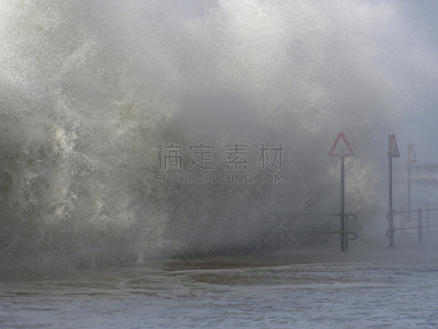 暴风雨,海洋,经济特区,自然,水,海岸线,海滩,水平画幅,码头,比利时