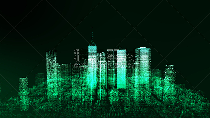 商务,技术,建筑,城市,都市风景,摩天大楼,数字化显示,概念,未来,建造