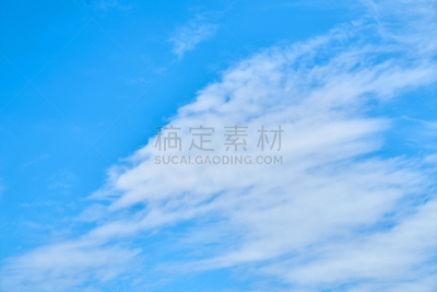 天空,蓝色,云,风,气候,水平画幅,纹理效果,无人,夏天,户外