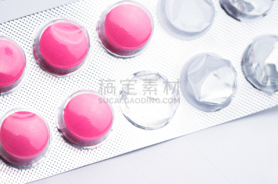 健康保健,药丸,白色背景,铝,古老的,吸塑盒包装,品红色,眼泪,水平画幅,标签