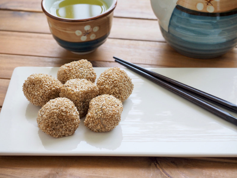 年糕,芝麻,东方食品,大福饼,糯米团,朝鲜的新年,米饼,韩国中秋节,韩语,韩国食物预览效果