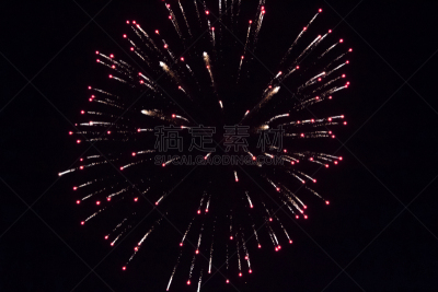 焰火,大约5世纪,大约4世纪,人造的,水平画幅,夜晚,抽象,西班牙,红色