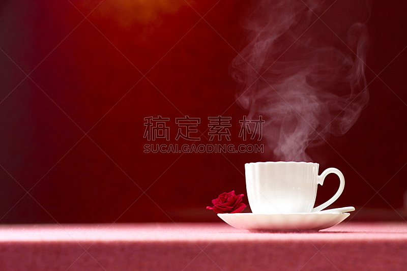 茶,杯,热,褐色,水平画幅,无人,茶碟,玫瑰,咖啡,红茶