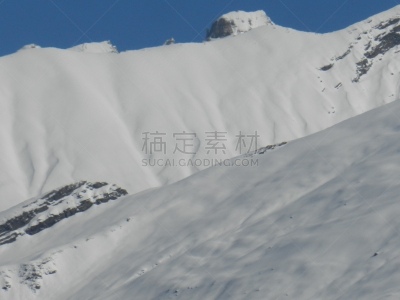 雪,山脉,寒冷,喜马偕尔邦,西姆拉,雪山,环境,云,户外,天空