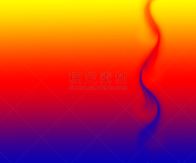 橙色,黄色,色彩鲜艳,蓝色,抽象,红色,漩涡形,留白,光