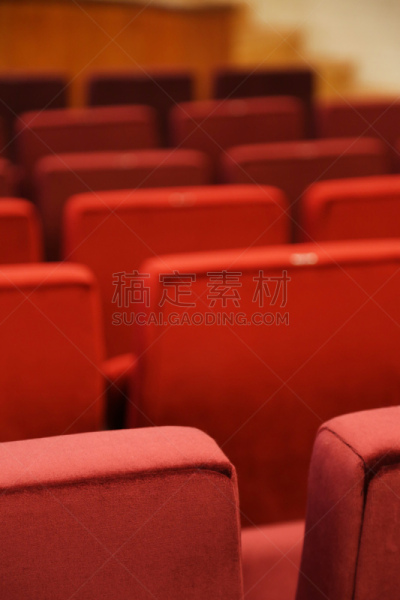 会议中心,室内,红色,横截面,空的,成一排,背景,商务,图像,垂直画幅