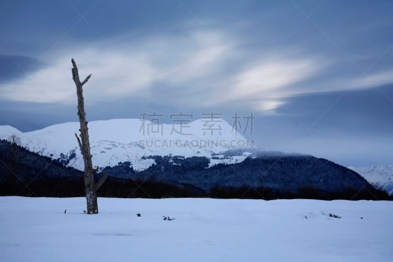 肯奈半岛,自然,天空,寒冷,宁静,水平画幅,地形,雪,无人,户外