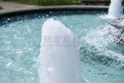 喷泉,水,蓝色,透明,水晶,日利纳,传统的斯洛伐克,最大,美,公园