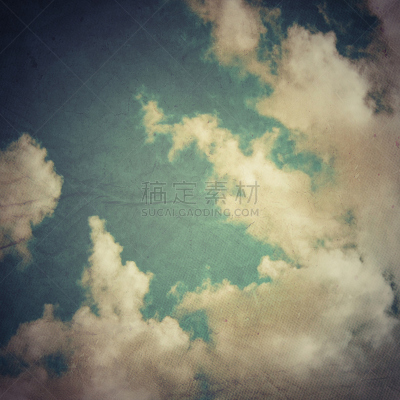 天空,云,1970年-1979年,负冲效果,古董,纹理效果,绘画插图,古典式,小胡子,摇滚乐