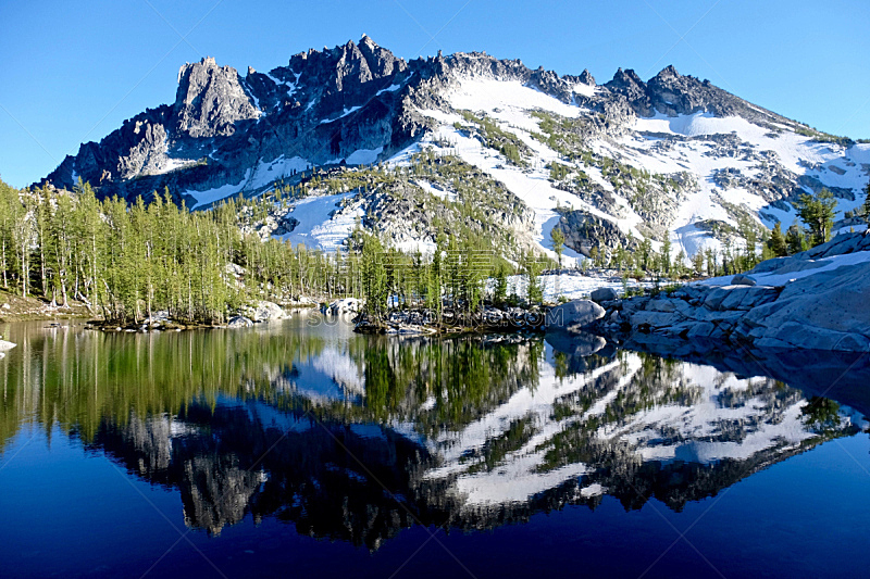 湖,山,北小瀑布国家公园,国家森林公园,水,国家公园,水平画幅,雪,无人,户外