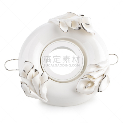 聚光灯,分离着色,白色背景,正下方视角,美,新的,艺术,无人,灯,明亮