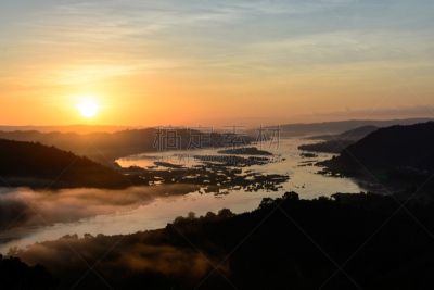 泰国,自然美,风景,廊开,自然,天空,水平画幅,地形,山,无人
