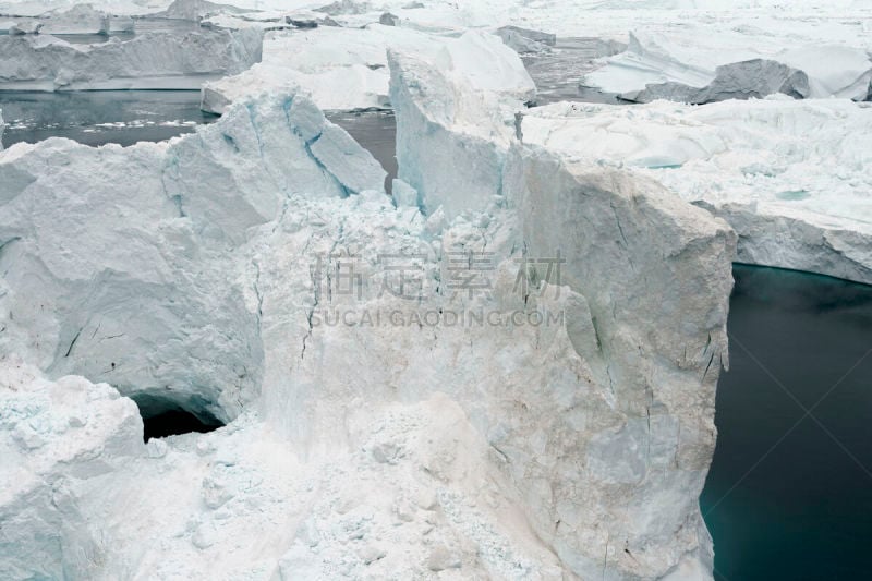 北冰洋,冰山,北极,格陵兰,天空,风,气候,雪,北美,戏剧性的景观