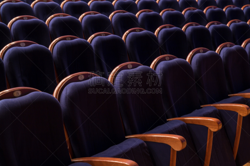 蓝色,戏剧表演,会堂,椅子,水平画幅,无人,学校演出,芭蕾舞,交响乐团,间隔休息
