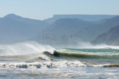 开普敦,暴风雨,风,开普半岛,水平画幅,无人,大西洋,户外,西开普省,海洋