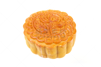 月饼,白色背景,水平画幅,无人,月亮,蛋糕,面包店,小吃,特写,甜点心