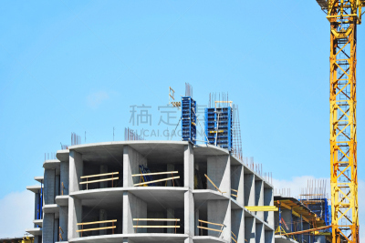 起重机,建筑工地,摩天大楼,电缆绞车,水泥地,建筑的故事,脚手架,混凝土墙,房屋建设,豪宅