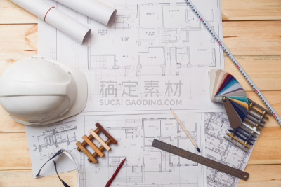 建筑工地,蓝图,建筑,书桌,办公室,水平画幅,耶尔丁,哈达普,比利时,无人