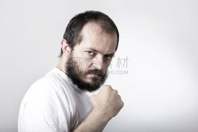 络腮胡子,青年男人,四肢,小胡子,男性,仅男人,仅成年人,人的眼睛,青年人,连枷