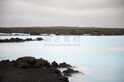 冰岛国,蓝湖,蒂霍拉伊,维克,海岬,水,水平画幅,山,沙子,无人